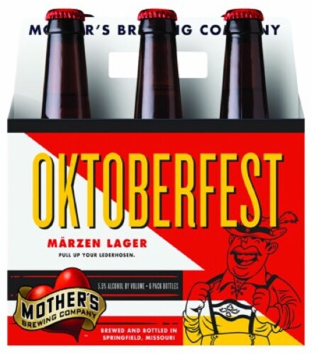 Mother's Brewing Company Oktoberfest Marzen Lager Perspective: front