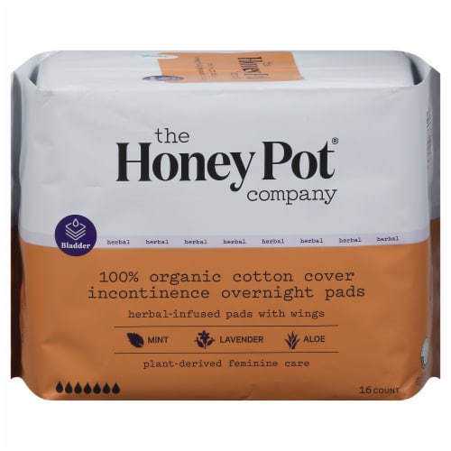 The Honey Pot - Pads Post-partum Herbal - 12 ct