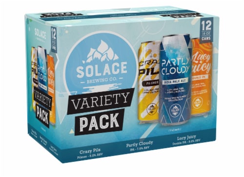 Solace Brewing Variety Pack Perspective: front