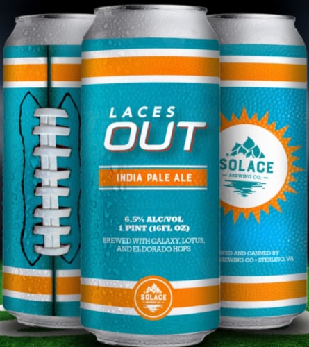 Solace Brewing India Pale Ale Perspective: front