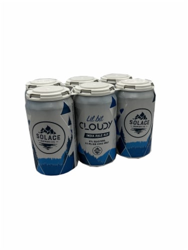 Solace Brewing Lil Bit Cloudy India Pale Ale Perspective: front