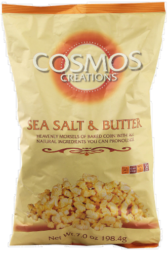Cosmos Creations Sea Salt & Butter Baked Corn Perspective: front