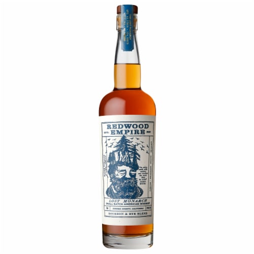 Redwood Empire Lost Monarch California Blended American Whiskey Perspective: front