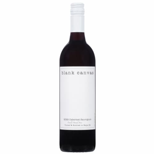 Blank Canvas Cabernet Sauvignon Perspective: front