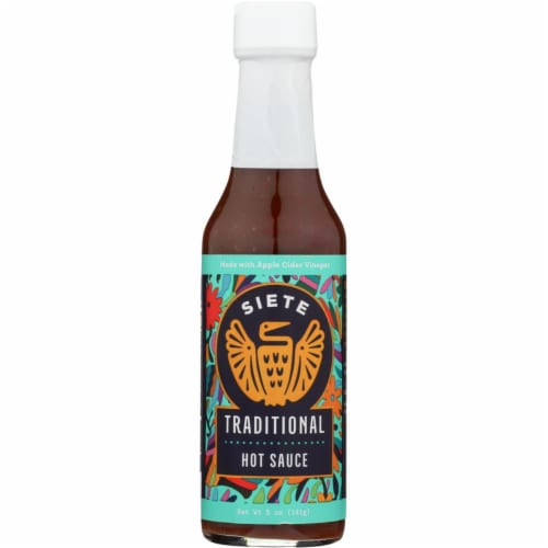 Siete Traditional Hot Sauce Perspective: front