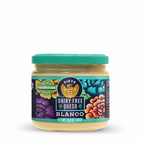 Siete Cashew Blanco Queso Perspective: front