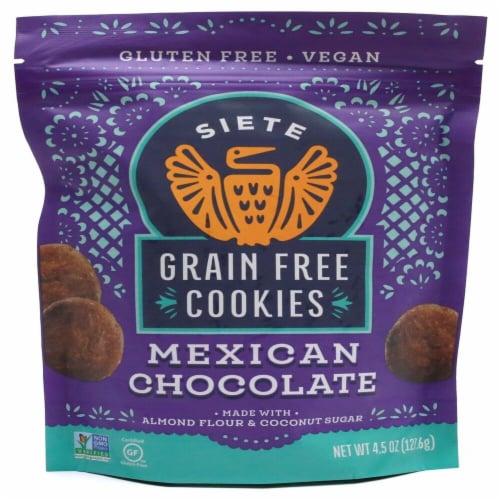 Siete Grain Free Mexican Chocolate Cookies, 4.5 oz - Fred Meyer