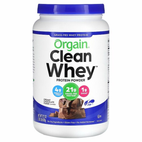 Orgain Grass Fed Clean Protein Shake, Creamy Chocolate Fudge