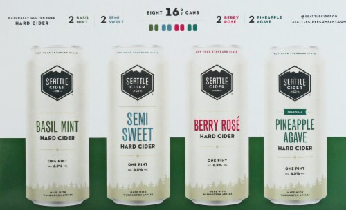 Seattle Cider® Hard Cider Variety Pack Perspective: front