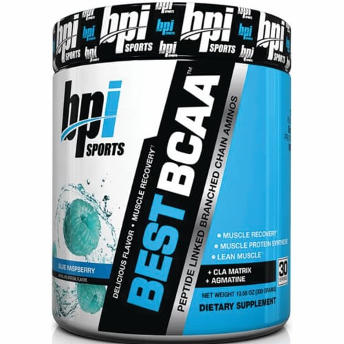 BPI Sports Best BCAA™ Blue Raspberry Perspective: front
