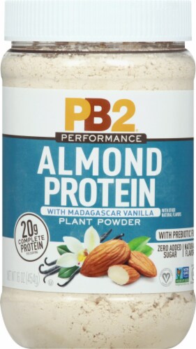 PB2 Performance Almond Protein with Vanilla Powder Perspective: front