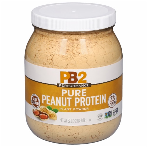 PB2 Performance Pure Protein Peanut Butter Powder Perspective: front