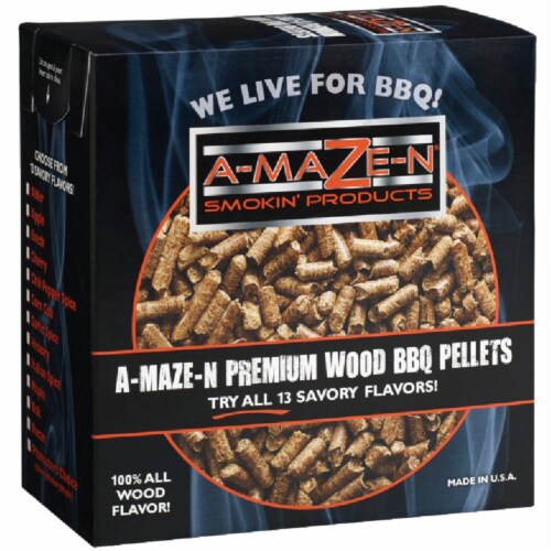 A-Maze-N 2 Lb. Mesquite Wood Pellet AZPLT140240122 Perspective: front