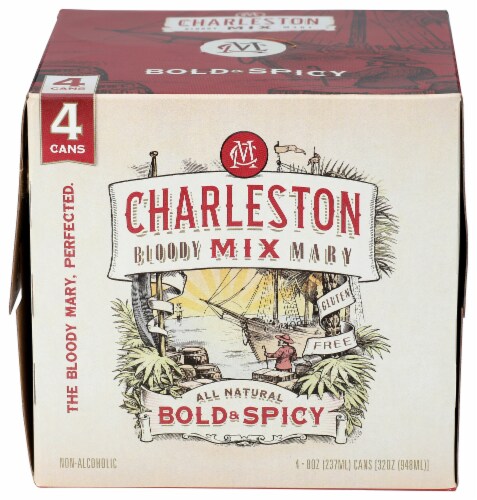 Charleston Mix Bold & Spicy Bloody Mary Mix Perspective: front