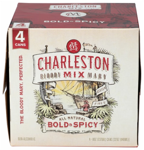 Charleston Mix Bold & Spicy Bloody Mary Mix Perspective: front