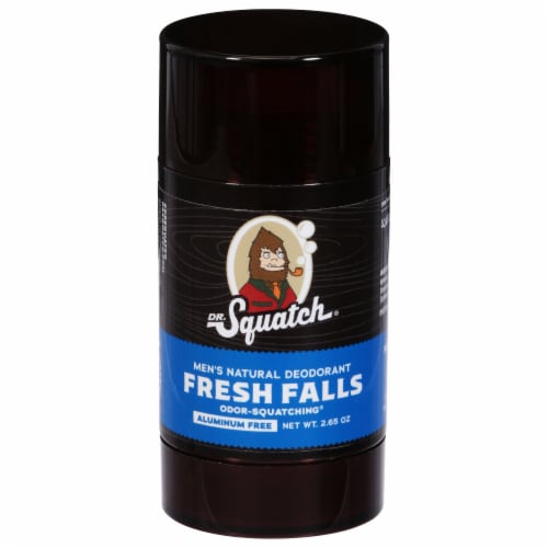 Dr Squatch Fresh Falls Natural Men's Deodorant 2.65 oz