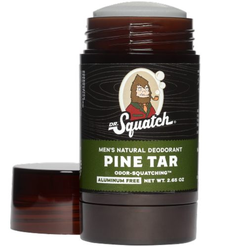 Dr. Squatch® Pine Tar Natural Deodorant, 2.65 oz - City Market