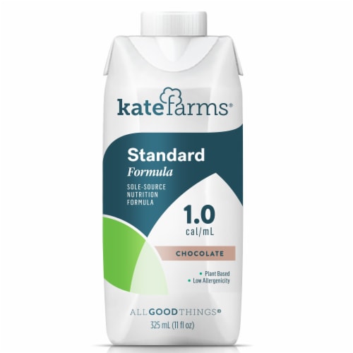 Kate Farms® Chocolate Standard Formula Perspective: front