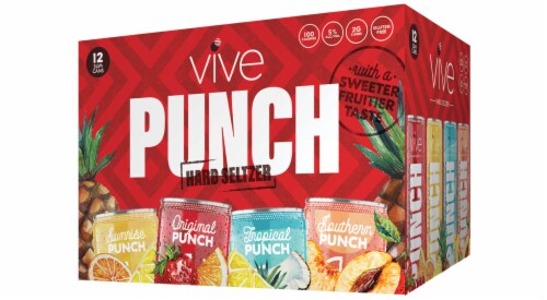 VIVE Seltzer Hard Seltzer Perspective: front