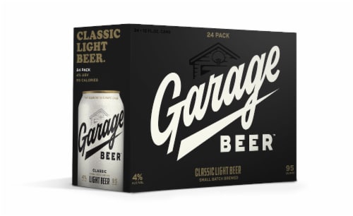 Garage Beer Classic Light Beer Perspective: front