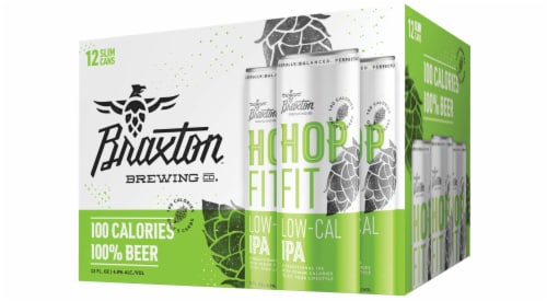 Braxton Hop Fit Low-Cal IPA Perspective: front