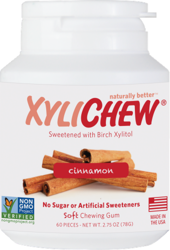 XYLIChew Cinnamon Gum Perspective: front