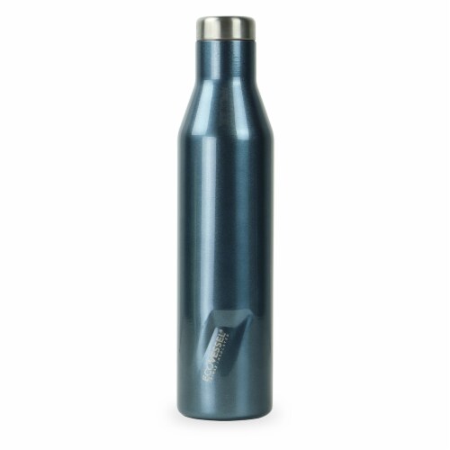 EcoVessel® Aspen Trimax Insulated Bottle - Teal Perspective: front