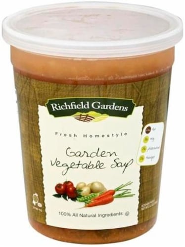 Richfield Gardens Fresh Homestyle Garden Vegetable Soup Perspective: front