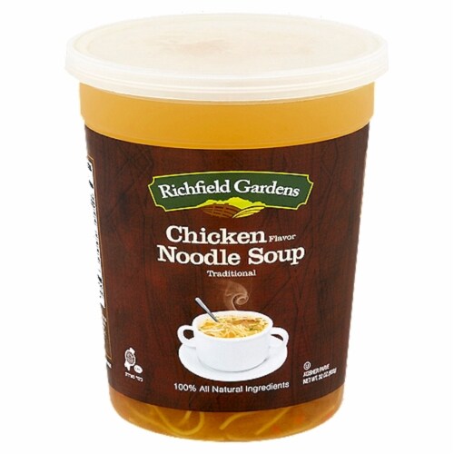 Richfield Gardens Chicken Noodle Soup Perspective: front