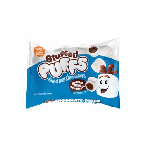 Stuffed Puffs Classic Milk Chocolate Marshmallows Perspective: front