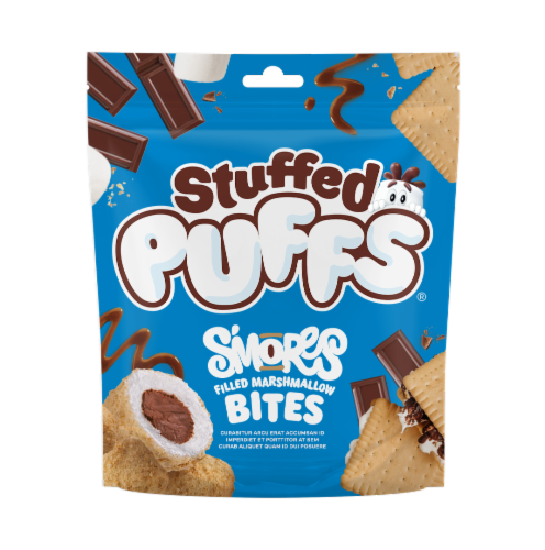 Stuffed Puffs® Smores Filled Marshmallow Bites Perspective: front