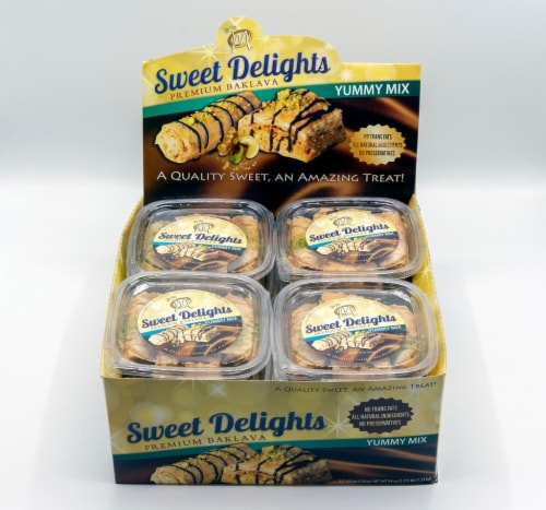 Palm Sweets Delights Baklava Perspective: front