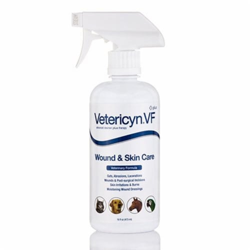 Vetericyn  Plus® Wound & Skin Care for All Animal Species Perspective: front