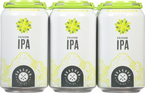 Dragoon Brewing Company IPA Beer Perspective: front