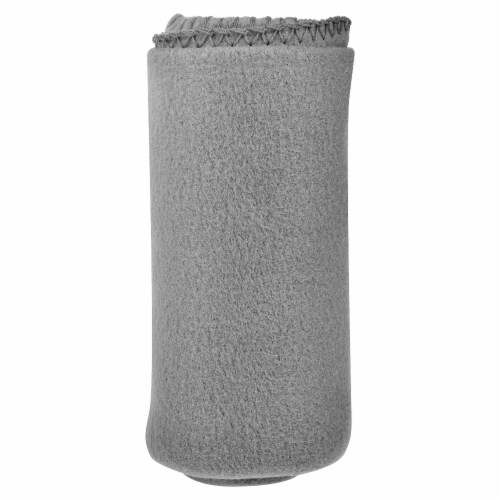 50 x 60 Cozy Premium Fleece Throw Blanket Grey 1 pc Fred Meyer