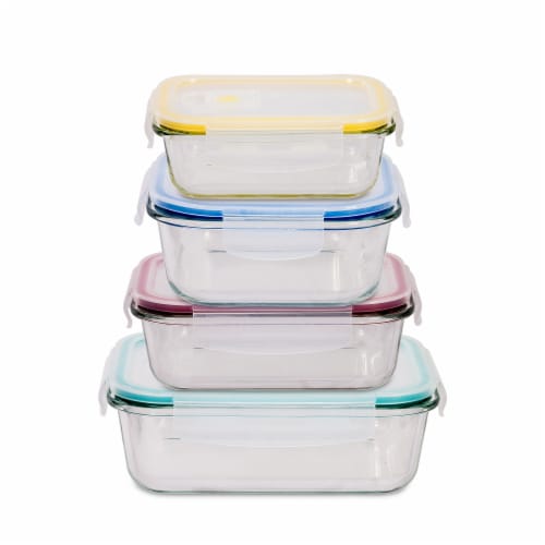 Premium Borosilcate Glass Meal Prep Food Containers with Snap Locking Lids,  24 Piece Set, 24 PC - Ralphs