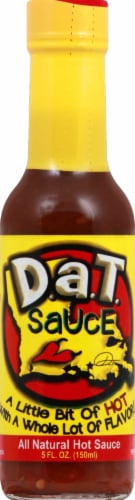 D.a.T. All Natural Hot Sauce Perspective: front