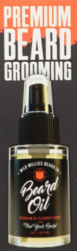 Wild Willies Beard Co Beard Oil Perspective: front