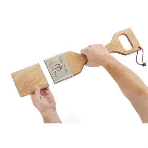 Great Scrape Woody Pro Replacement Tip Perspective: front