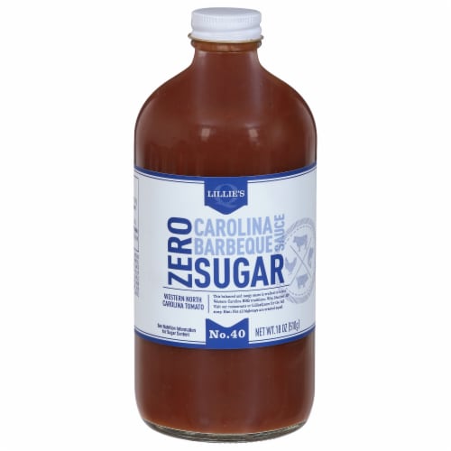 Lillie's Q Zero Sugar Carolina Barbeque Sauce Perspective: front