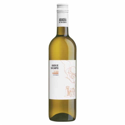 Terras Gauda Albarino Spanish White Wine Perspective: front