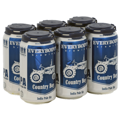 Everybody's Brewing Country Boy India Pale Ale Perspective: front