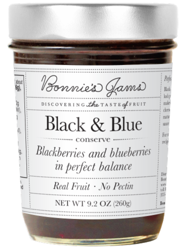 Bonnie's Jams Black & Blue Jam Perspective: front