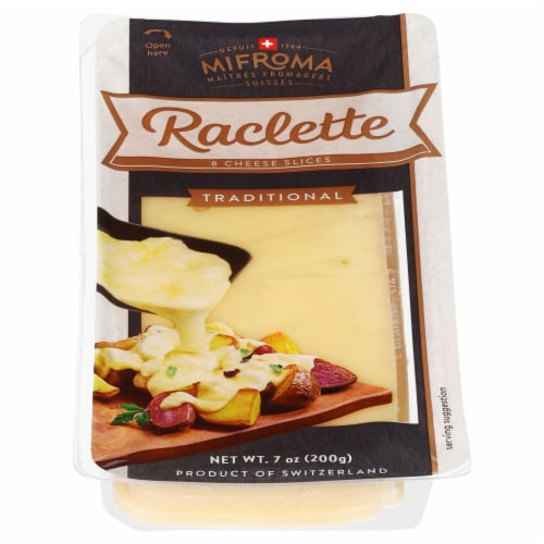 Mifroma Raclette Sliced Swiss Perspective: front