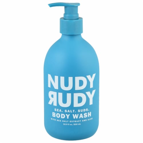 Nudy Rudy Sea Salt Suds Body Wash Perspective: front