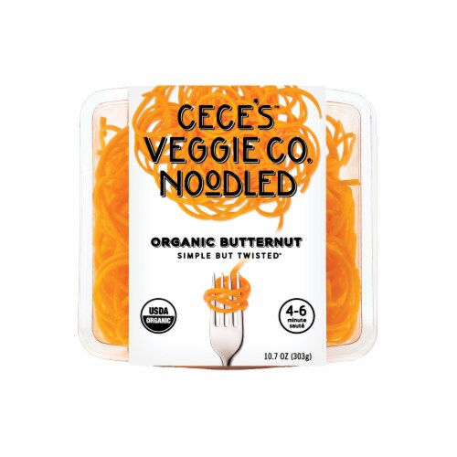 Cece's Veggie Co. Organic Noodled Butternut Squash Perspective: front