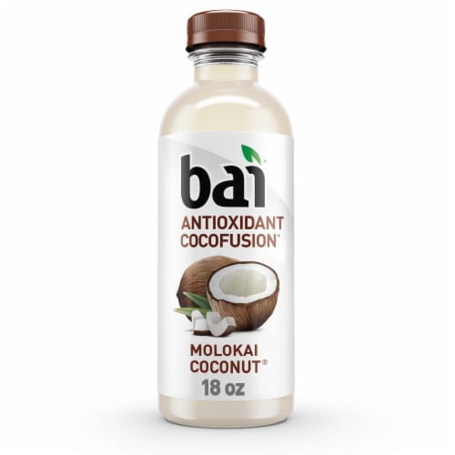 Bai® Antioxidant Infused Cocofusion Molokai Coconut Flavored Bottled Water Perspective: front