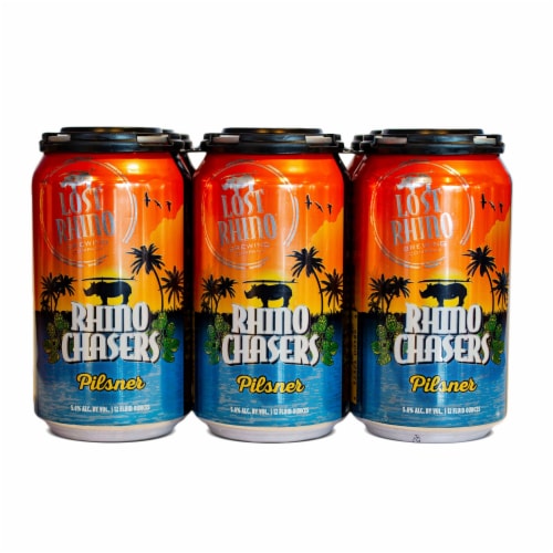 Lost Rhino Brewing Rhino Chasers Pilsner Perspective: front