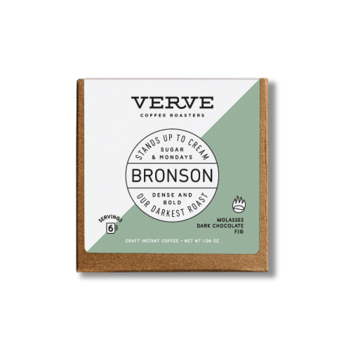 Verve Bronson Craft Instant Coffee Perspective: front