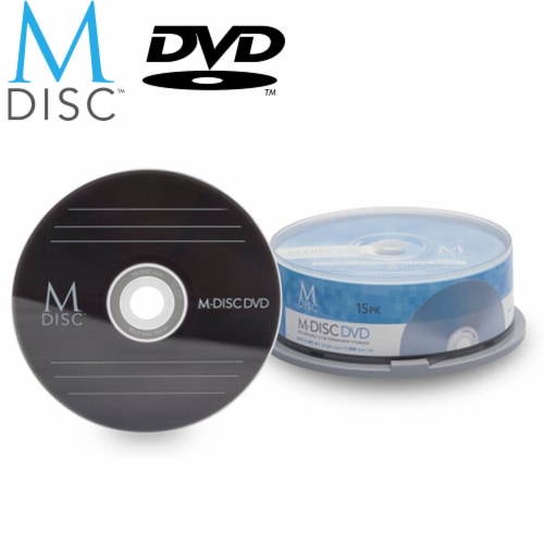 15 Pack Millenniata M-Disc DVD 4.7GB 4X HD 1000 Year Permanent